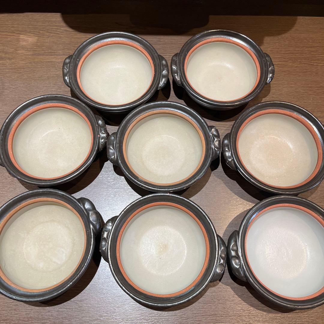 天目5号鍋　1人用土鍋9客