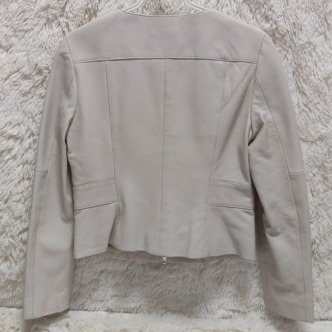 ANAYI アナイ ラムレザー ノーカラージャケット 未使用品