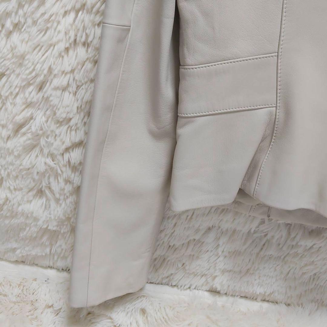 ANAYI アナイ ラムレザー ノーカラージャケット 未使用品