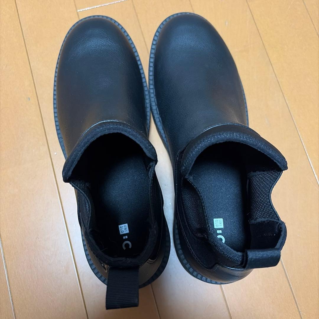 UNIQLO C サイドゴアブーツ 希少28.0cm 09 Black