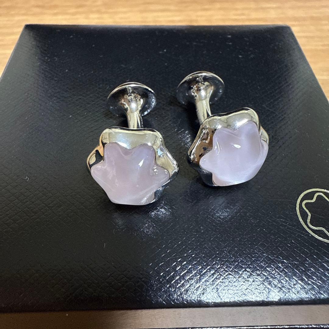 美品 激レア Montblanc モンブラン カフス スター カフスリンクス