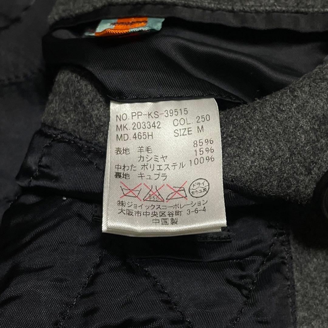 ポールスミス カシミヤ 銀ボタン Pコート ピーコート グレー サイズM