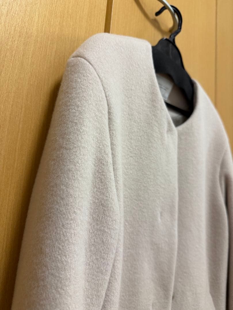 【クリーニング済み】 BEAUTY&YOUTH ノーカラー ショートコート