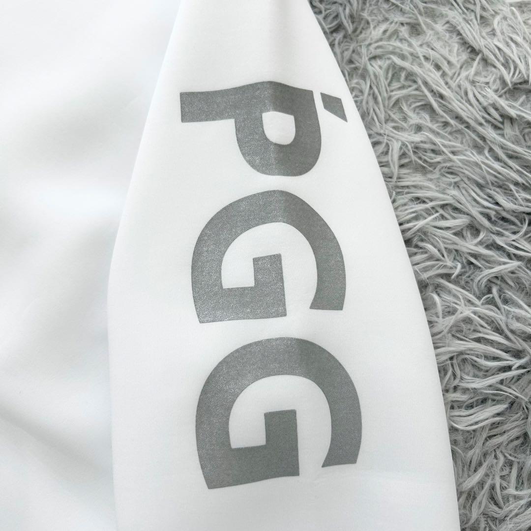 新品　P PGG パーリーゲイツ　ハイネック　長袖カットソー　ホワイト　サイズ6