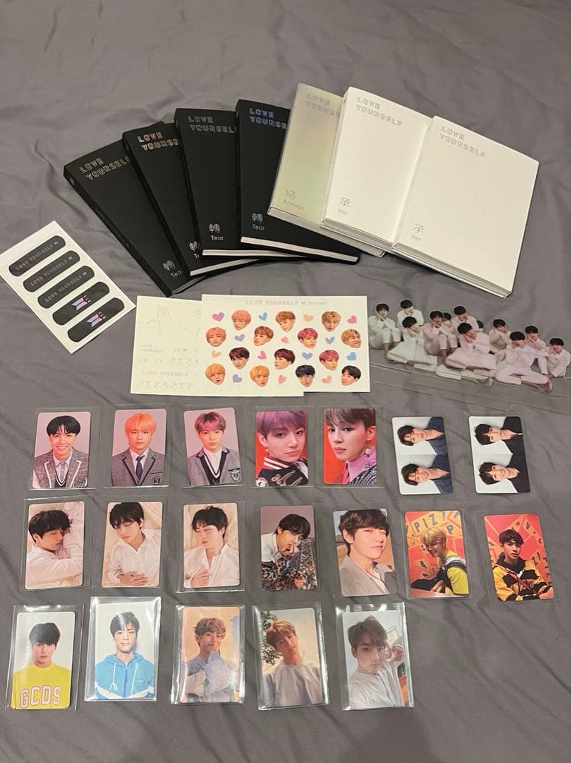 BTS LoveYourself アルバム トレカ あり まとめ売り