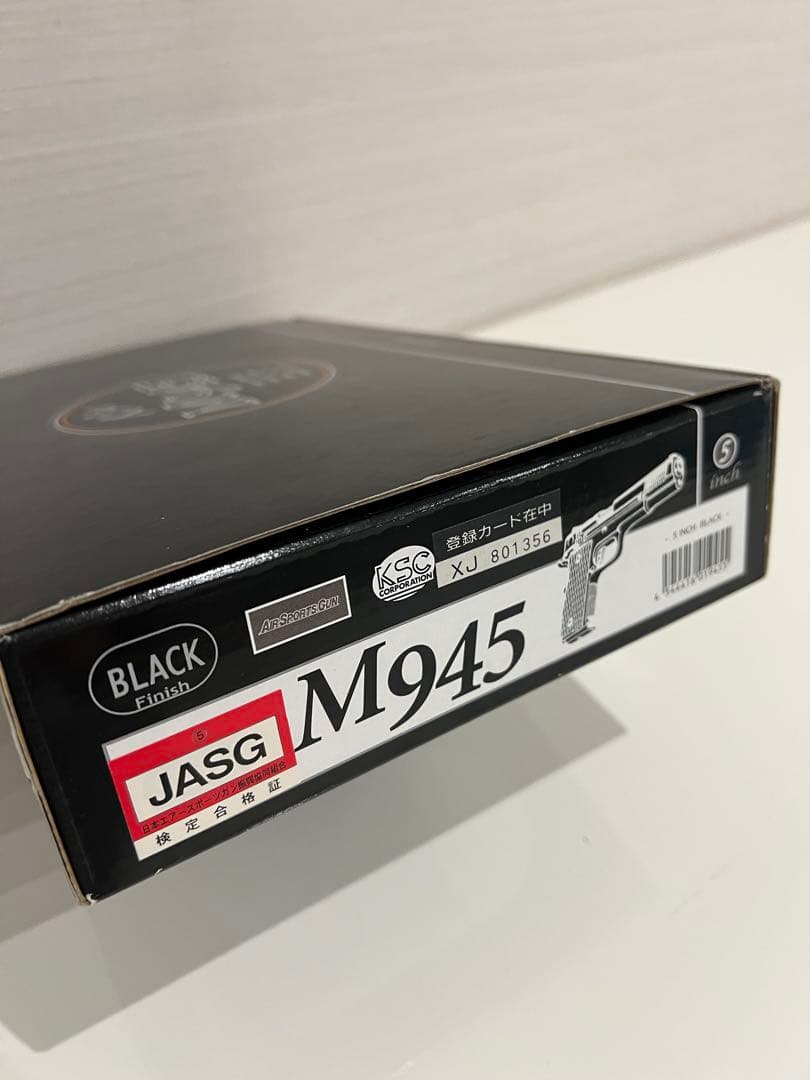 トイガン KSC S&W M945 BLACK MODEL