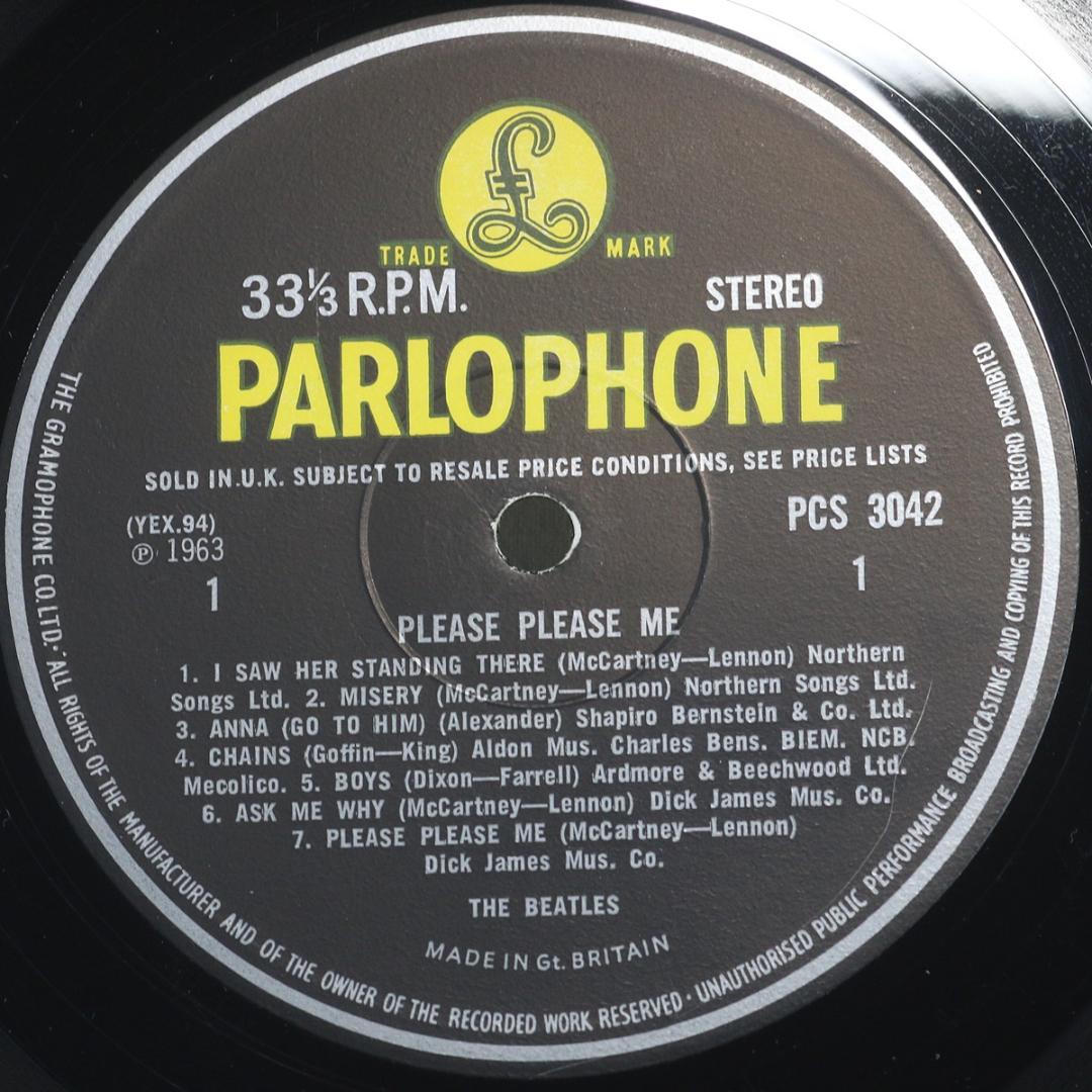 英LP Beatles Please Please Me UKオリジナル盤1st