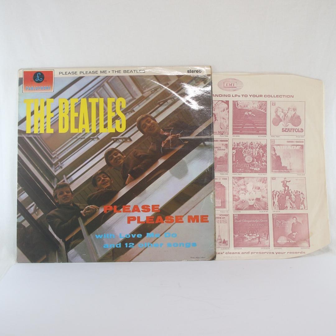 英LP Beatles Please Please Me UKオリジナル盤1st