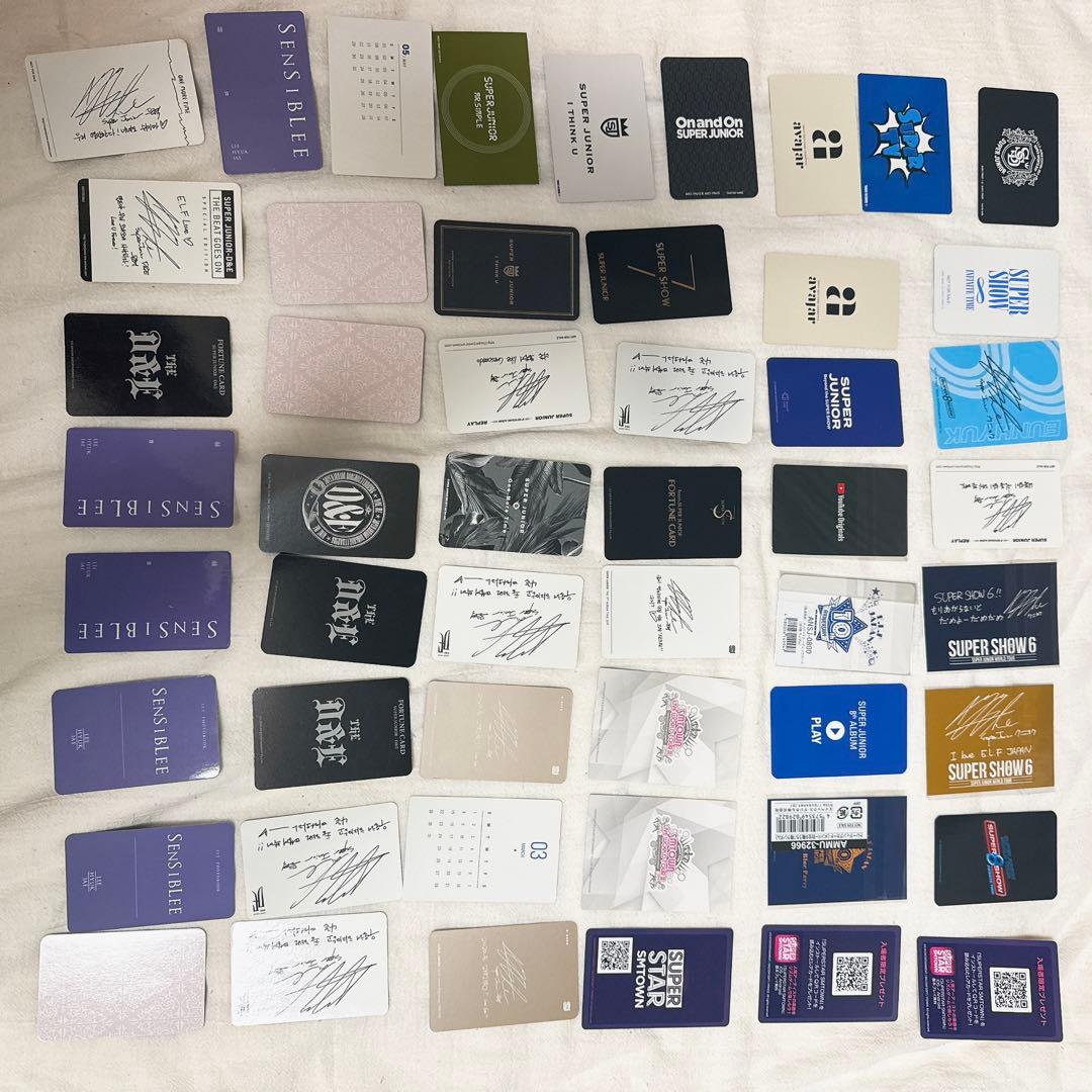 【ウニョク トレカ グッズ】SUPER JUNIOR ウネ セット