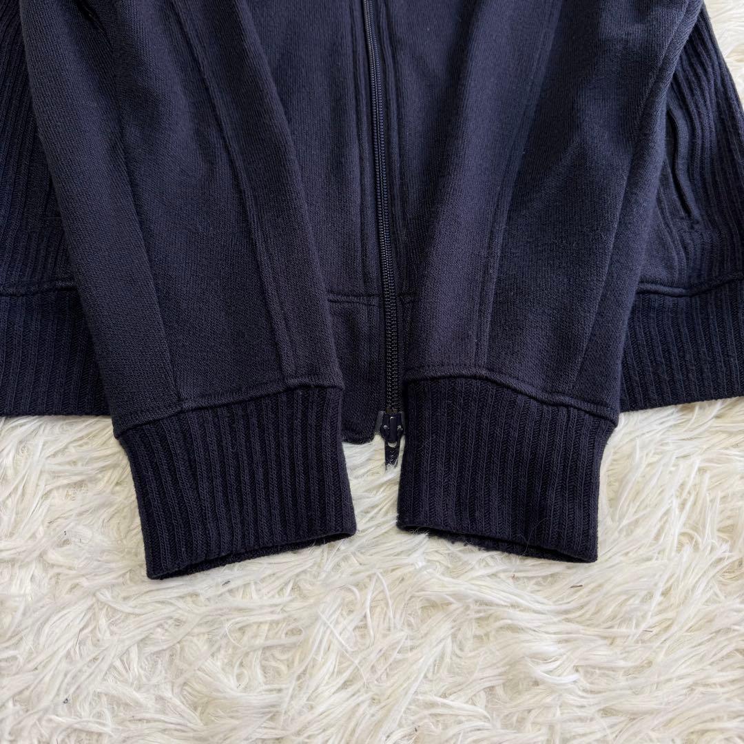 【ビームスゴルフ】美品 ジップジャケット ニット ネイビー Mサイズ メンズ