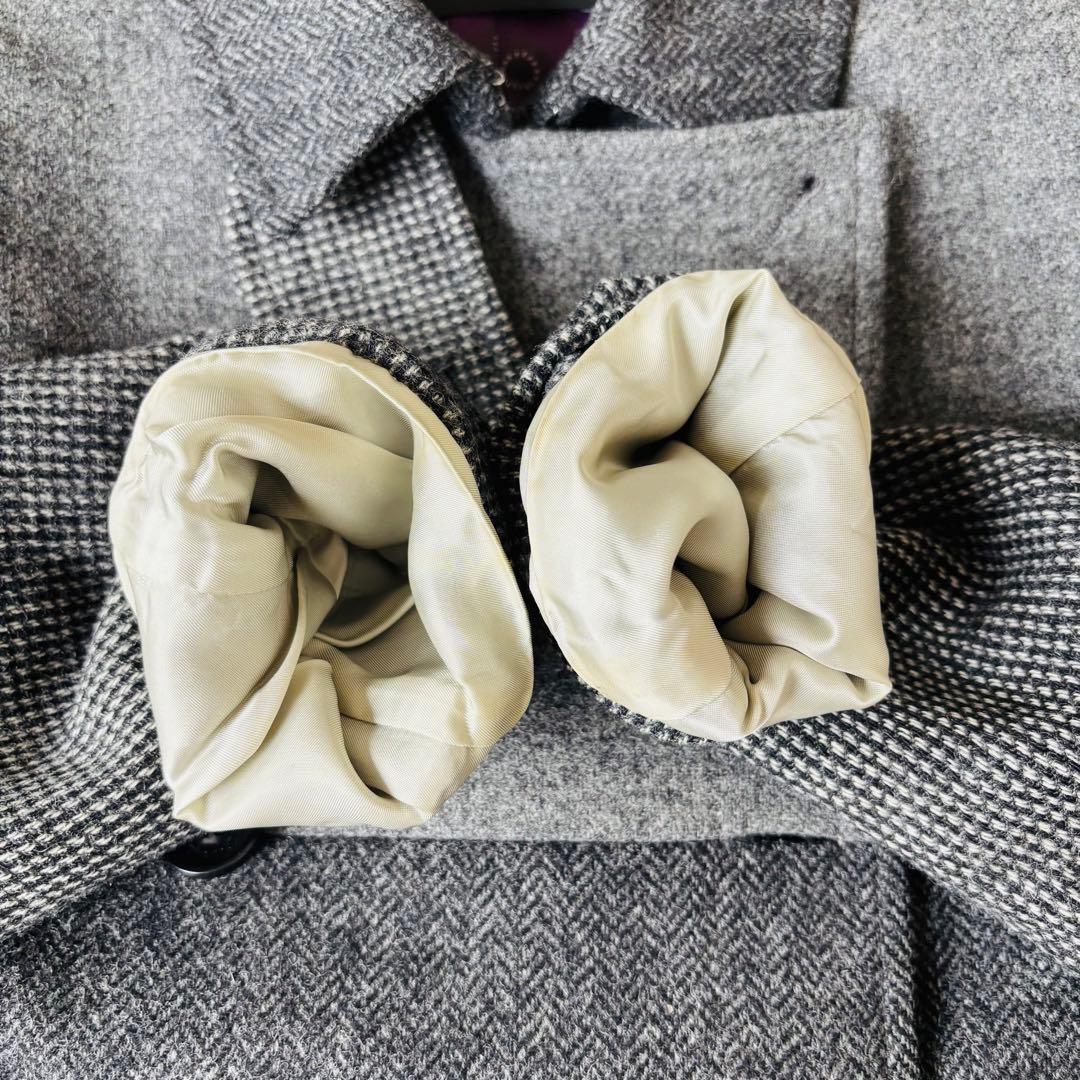 【極美品】Paul Smith ダブルチェスターコート バイカラー MOON社