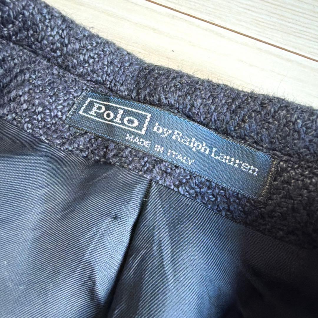 y*a様 80s Italy製　ポロバイラルフローレン　ヘリンボーンツイード　ネ