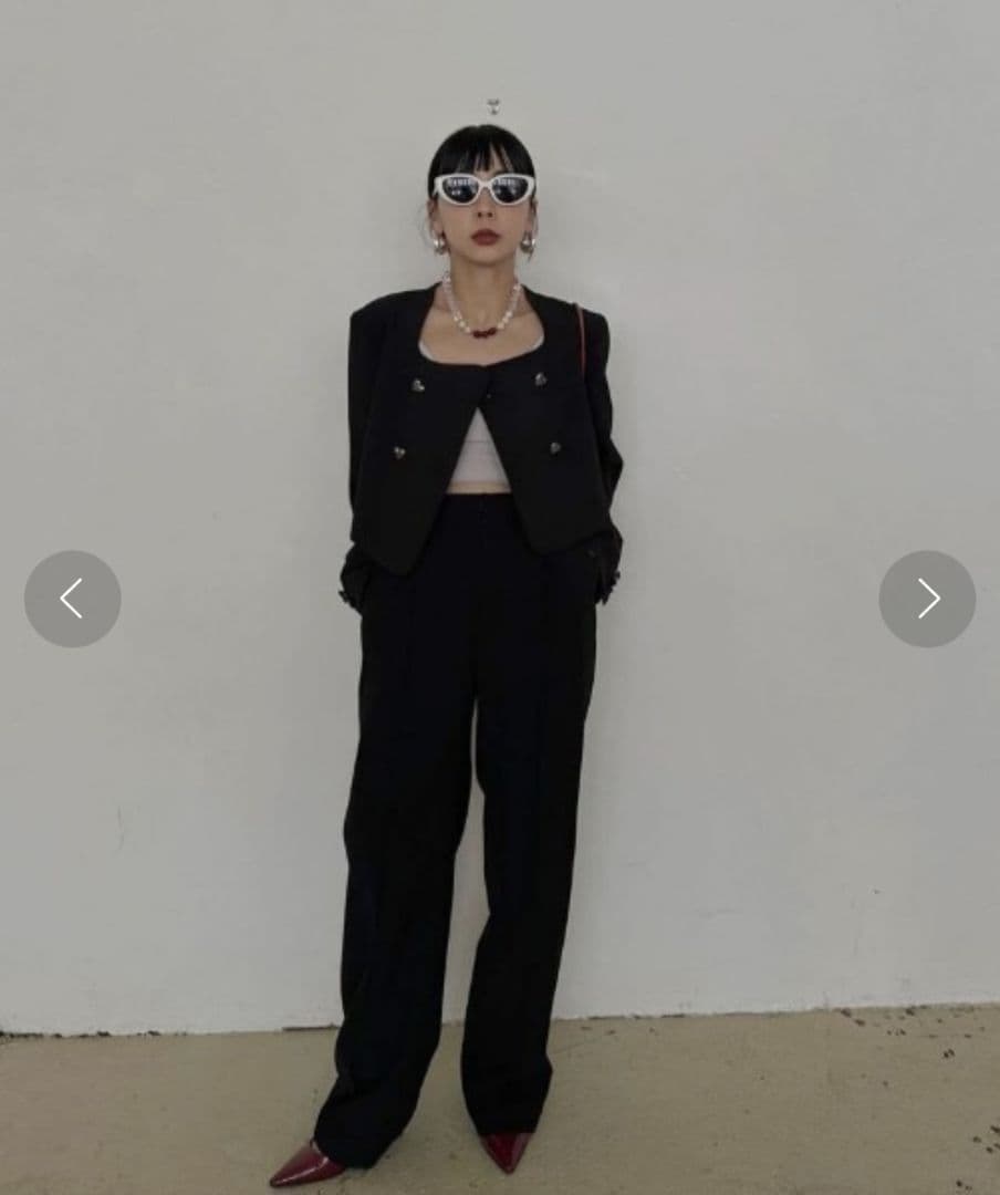 Ameri　OTONA MUSE CURVE HEART JACKET