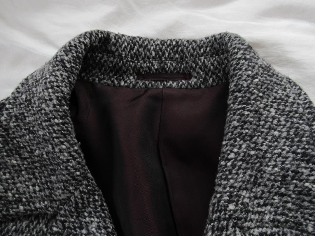 定価約10万円 TOMORROWLAND ウールツイード ロングコート S