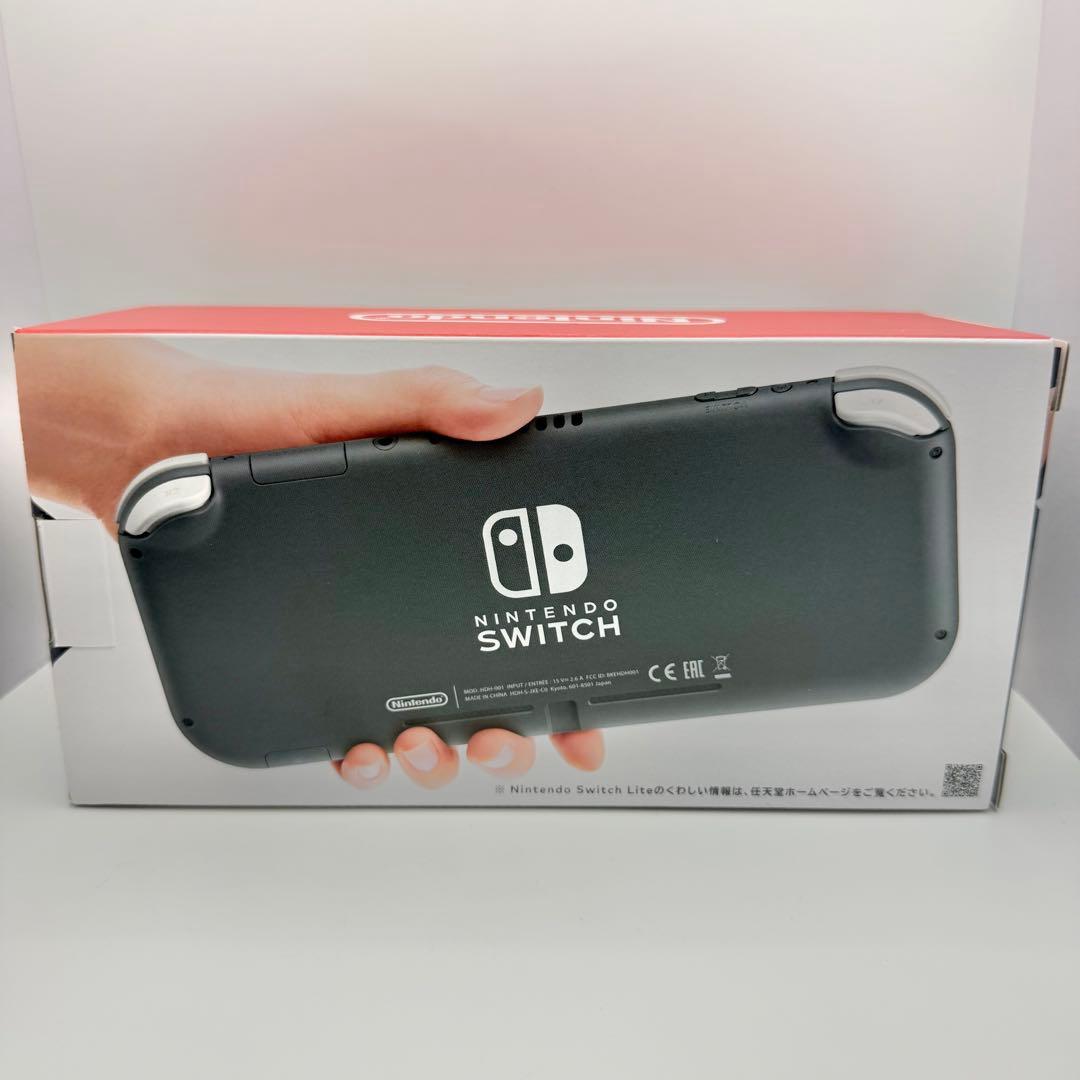 【極美品：未使用級】Nintendo Switch Lite グレー 完品