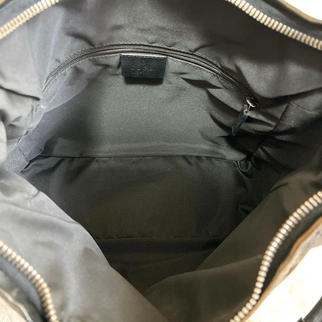 GUCCI グッチ　ワンショルダー　ハンドバッグ　保存袋　GG キャンバス