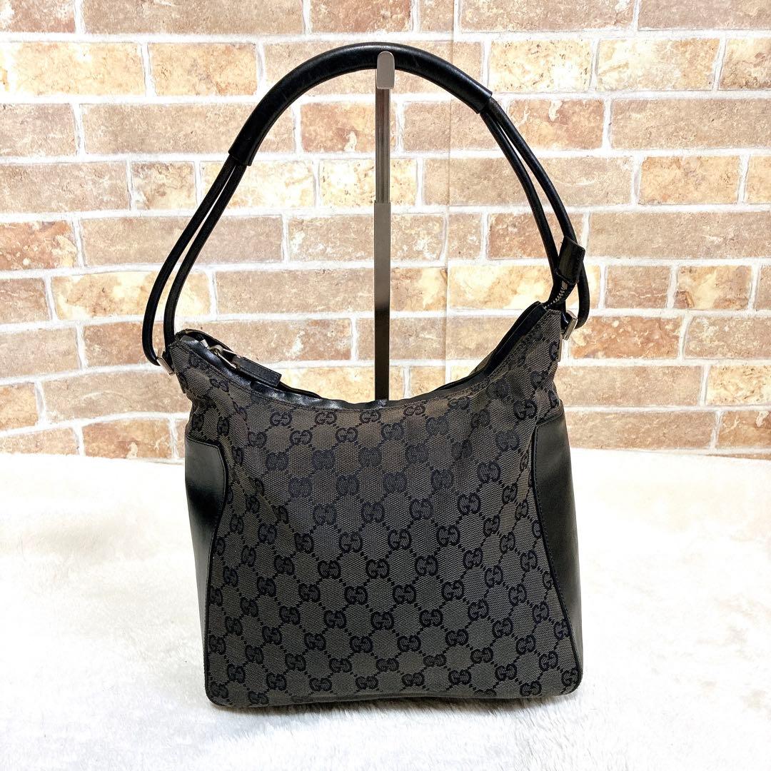GUCCI グッチ　ワンショルダー　ハンドバッグ　保存袋　GG キャンバス