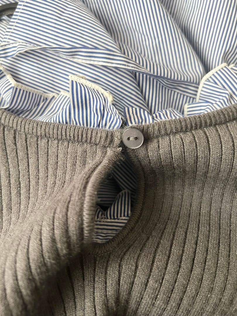 SNIDEL ドッキングミニニットワンピース