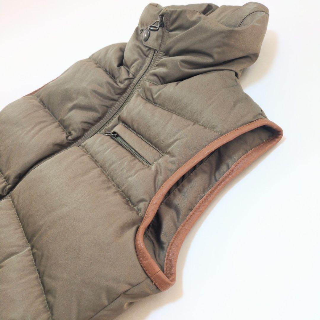 美品　Ralph Lauren ラルフローレン　ダウンベスト　9　ロゴベルト