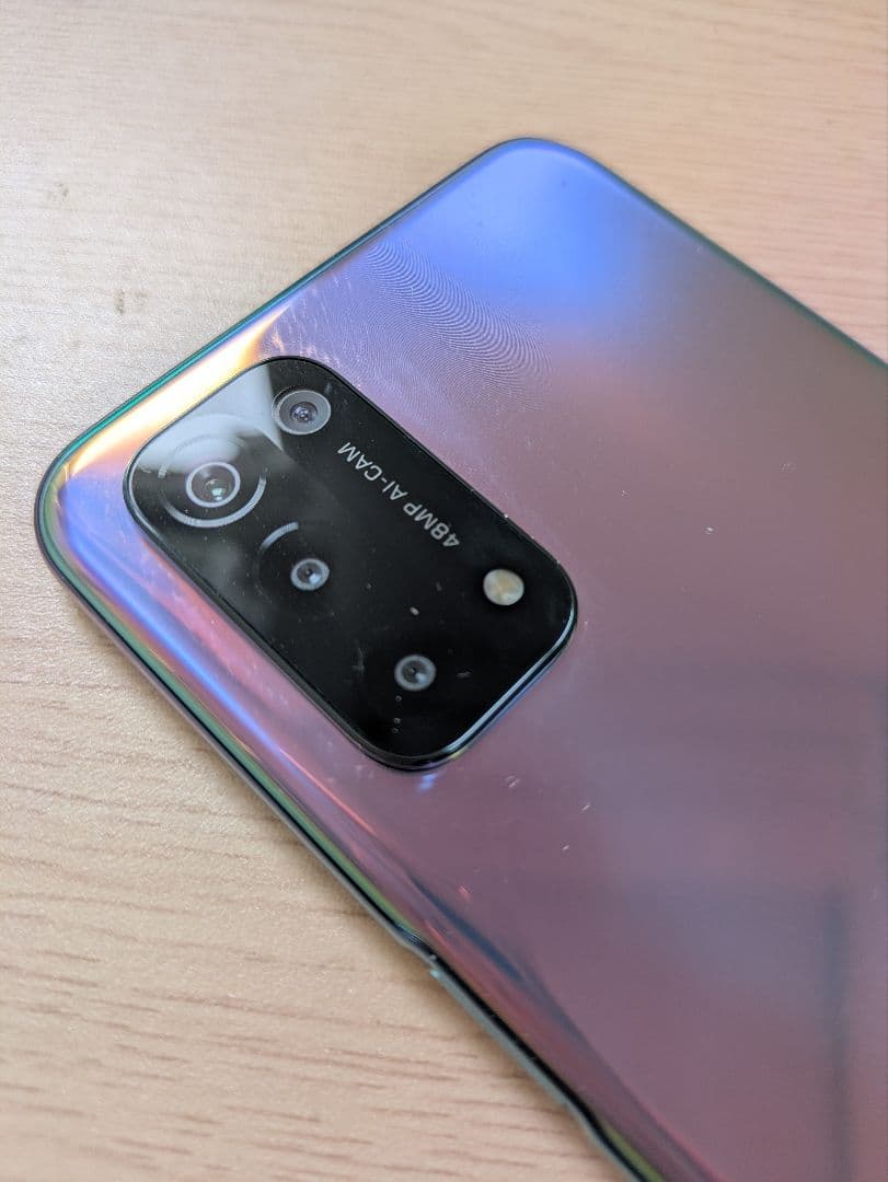 【美品】シムフリー OPPO A54 5G グラデーションカラー