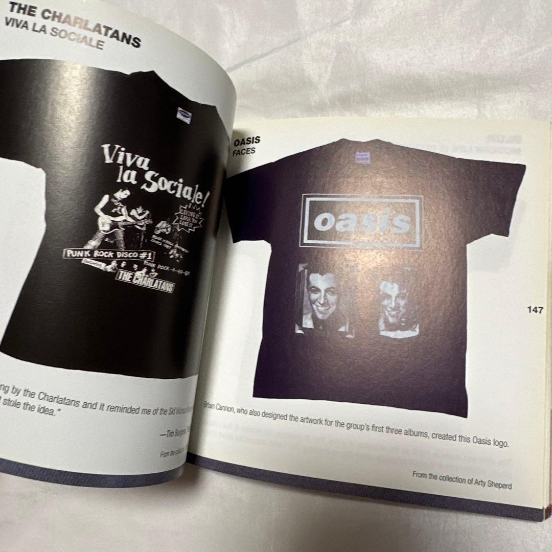 希少　洋書　アートオブバンドTシャツ　コレクターブック　参考書