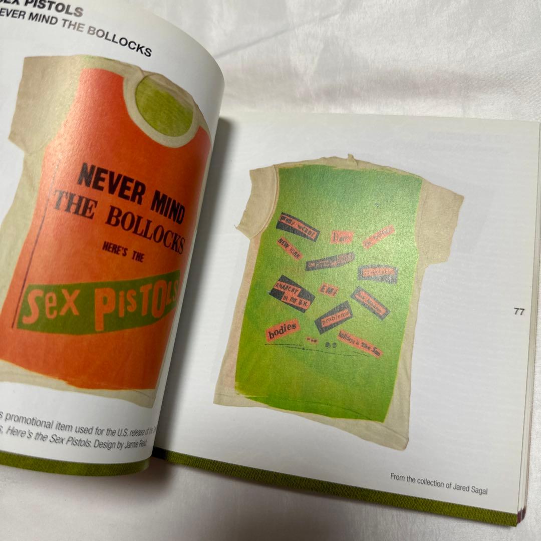 希少　洋書　アートオブバンドTシャツ　コレクターブック　参考書