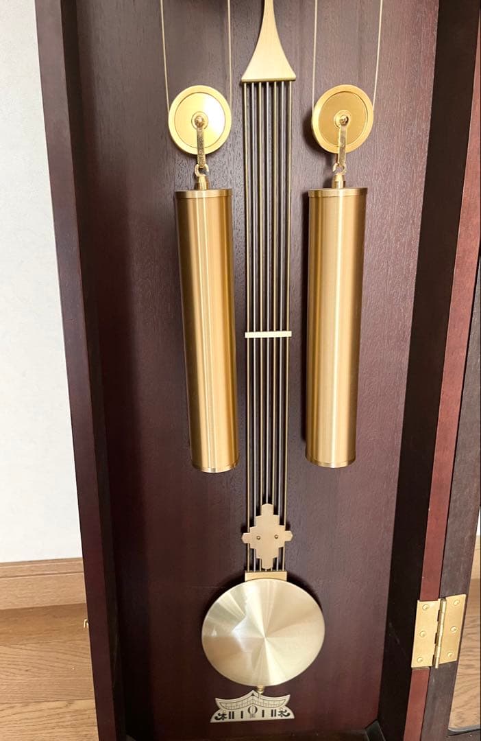 SEIKO セイコー エンブレム 振り子時計 掛時計 柱時計 HS303B