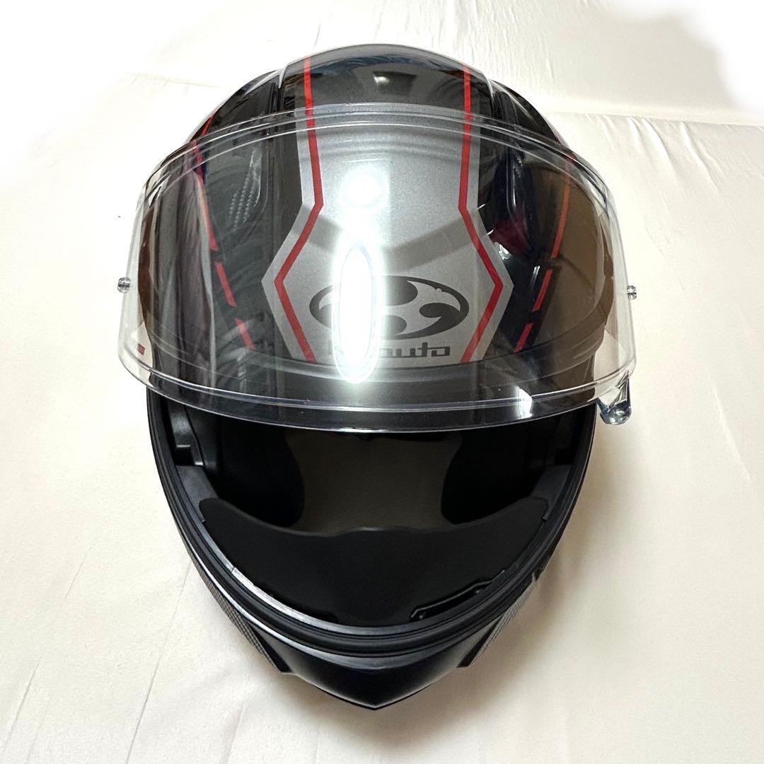 OGK KABUTO ヘルメットRYUKI BEAM L B+com おまけ