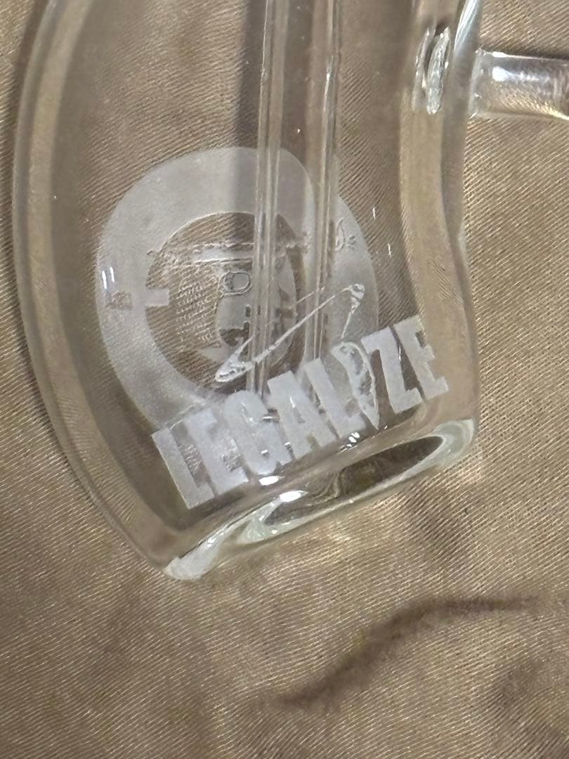 チャッカーズ　激レア　ガラス製ピストル型