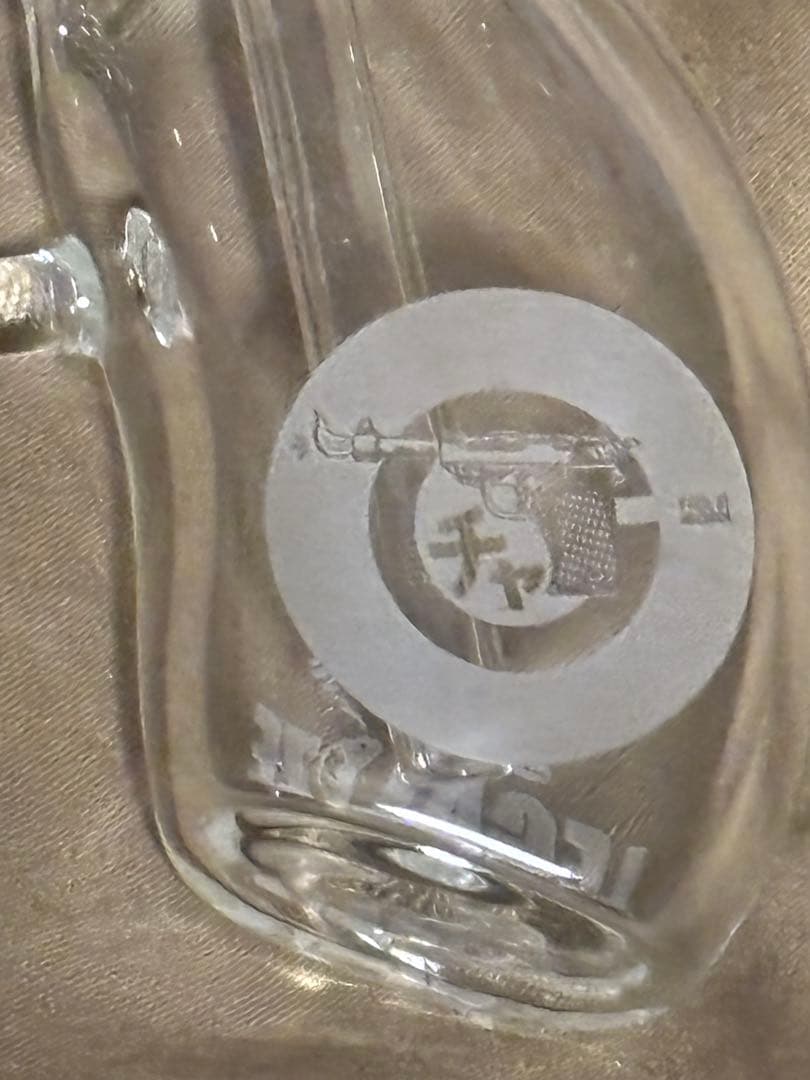 チャッカーズ　激レア　ガラス製ピストル型