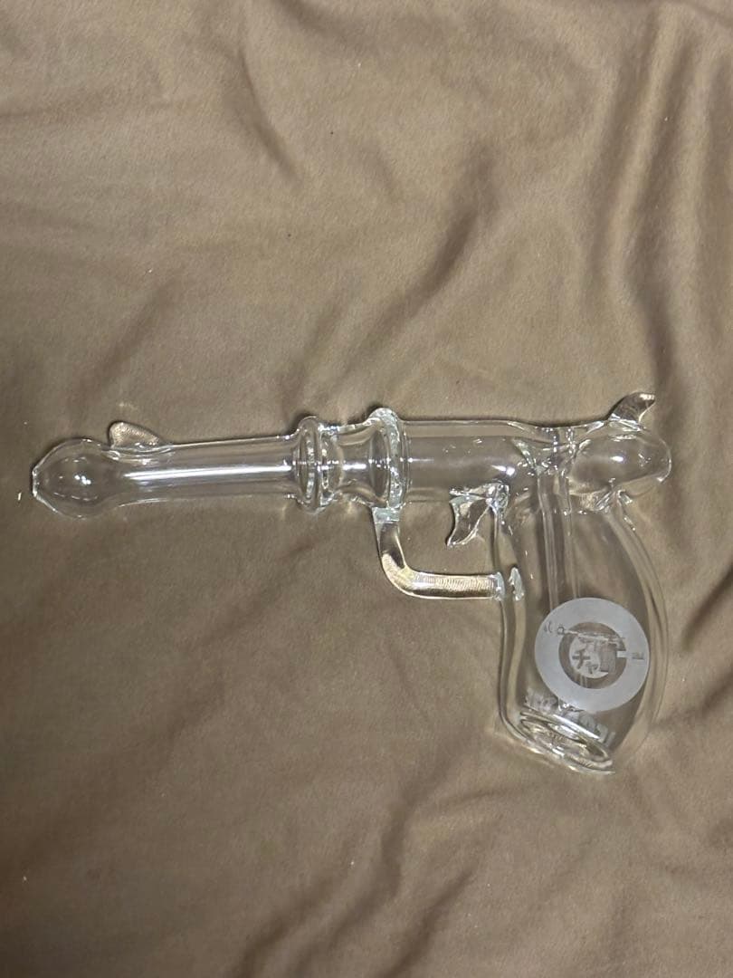 チャッカーズ　激レア　ガラス製ピストル型