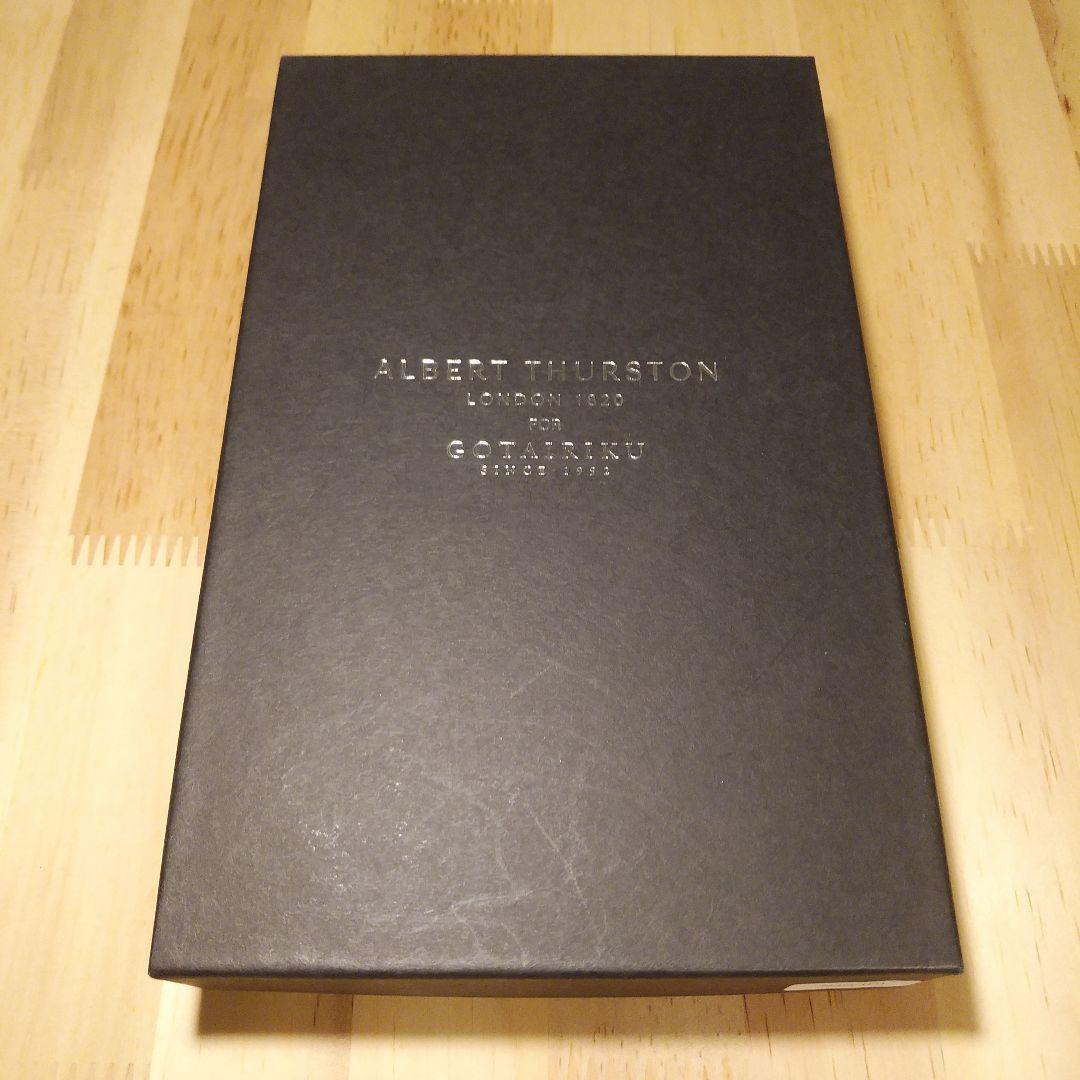 【新品未使用】五大陸＋アルバートサーストン　サスペンダー　ネイビー　英国製