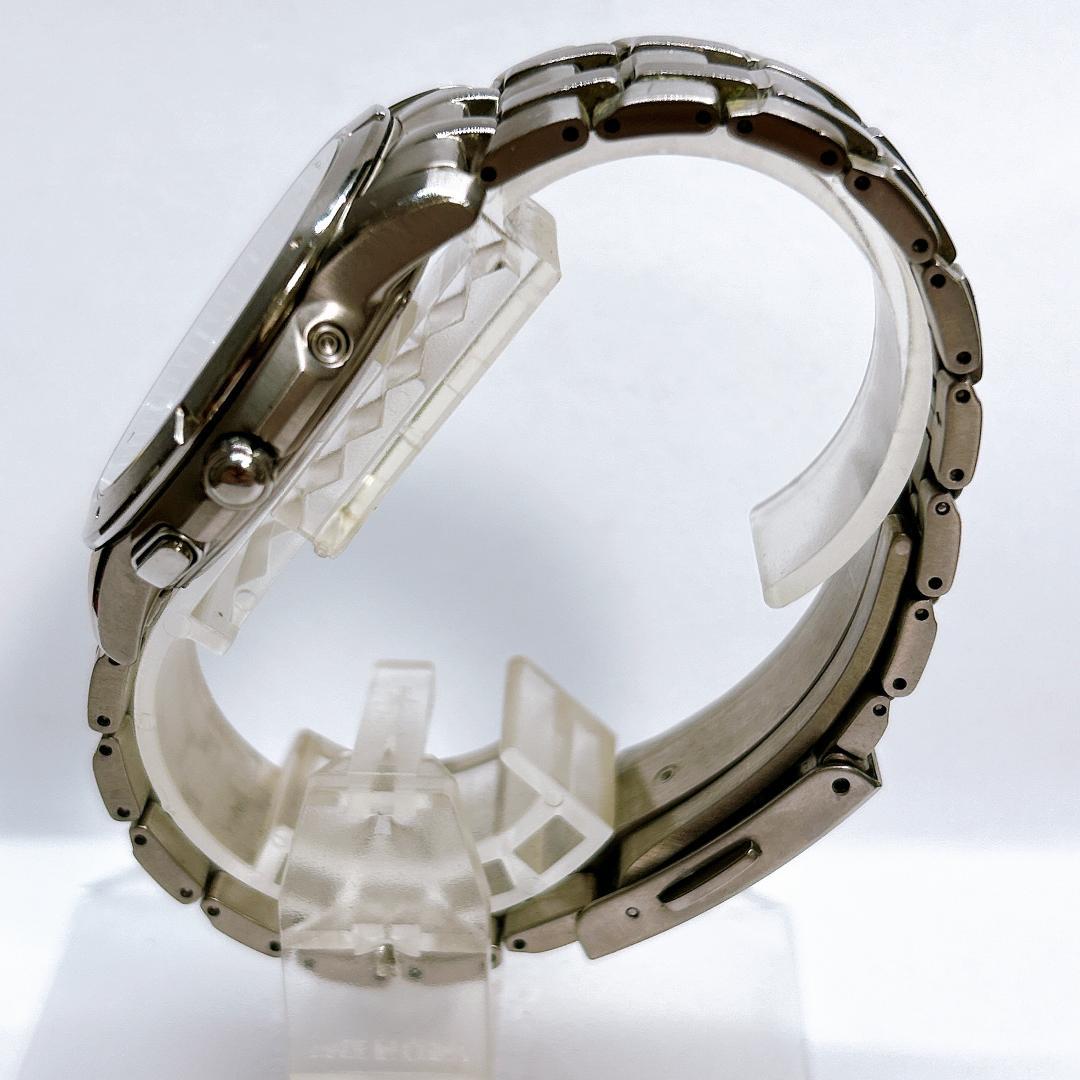 【本日終了】 シチズン アテッサ メンズ 電波時計 H110-T009425TA