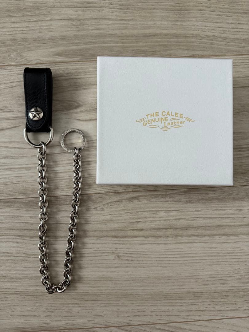 THE CALEE 本革 ウォレットチェーン