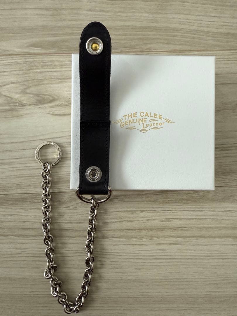 THE CALEE 本革 ウォレットチェーン
