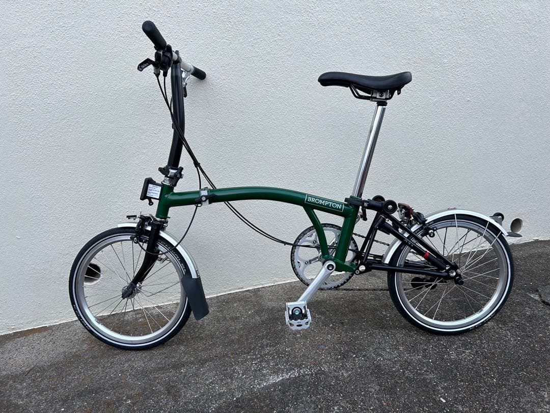 【美品】Brompton S2L レーシンググリーン/ブラック