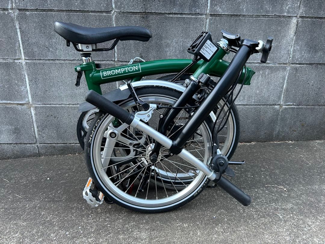 【美品】Brompton S2L レーシンググリーン/ブラック