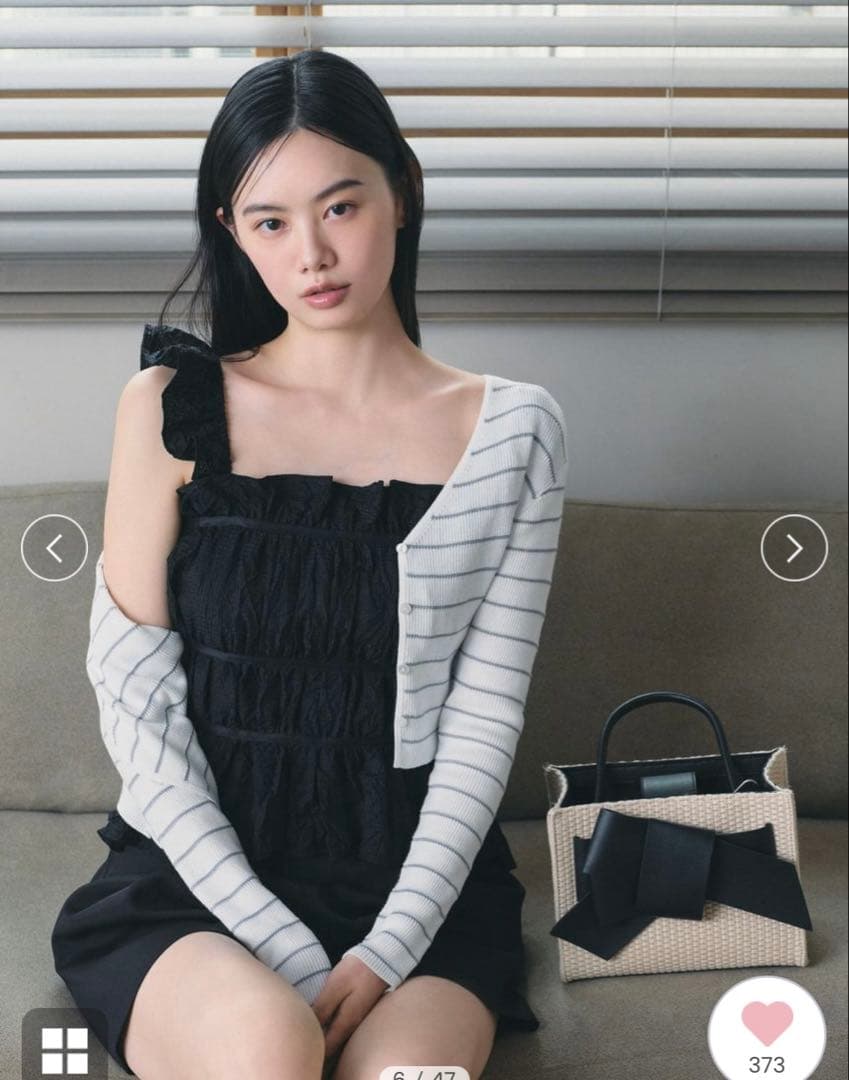 【FRAY I.D】ツータックキュロットパンツ／ウォッシャブル【0】