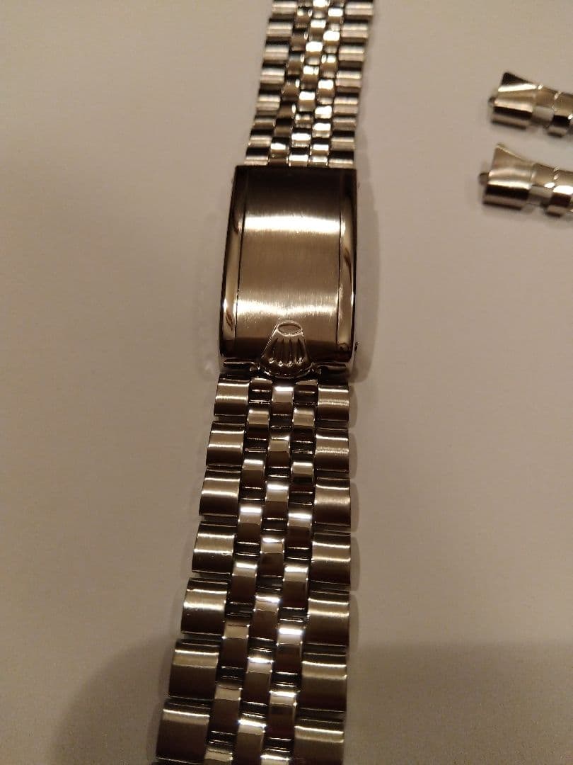 ロレックス　ジュビリーブレス　純正巻ブレス　デベソバックル　美品