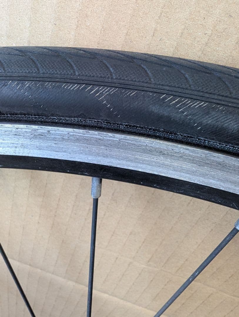 ビアンキ取り外し/クロスバイク用700Cホイール前後セット