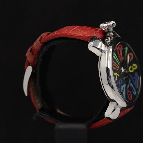 K*i様 【稼働】ガガミラノ マニュアーレ40 QZ 黒文字盤 5020 レディ