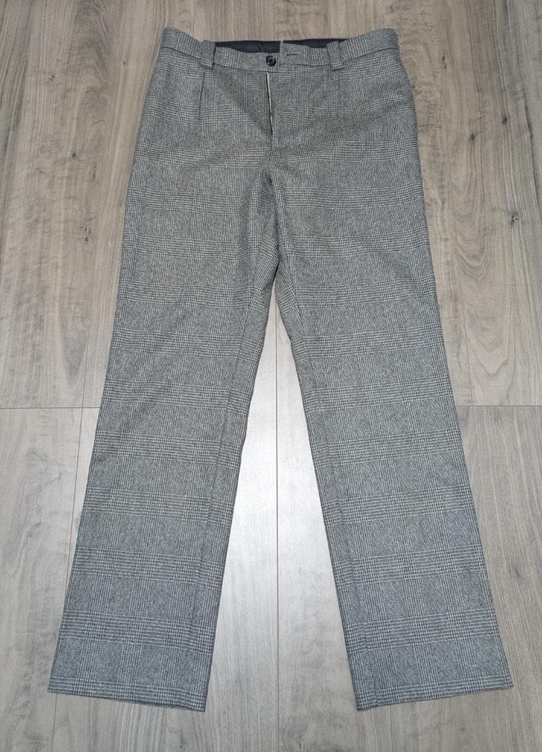 美品　MARGARET HOWELL FOX BROTHERS生地スラックス L