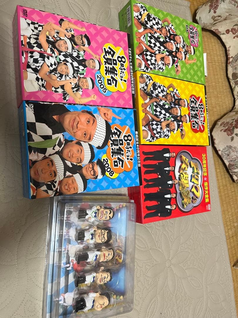 8時だョ!全員集合 DVD 5セット&フィギュアセット