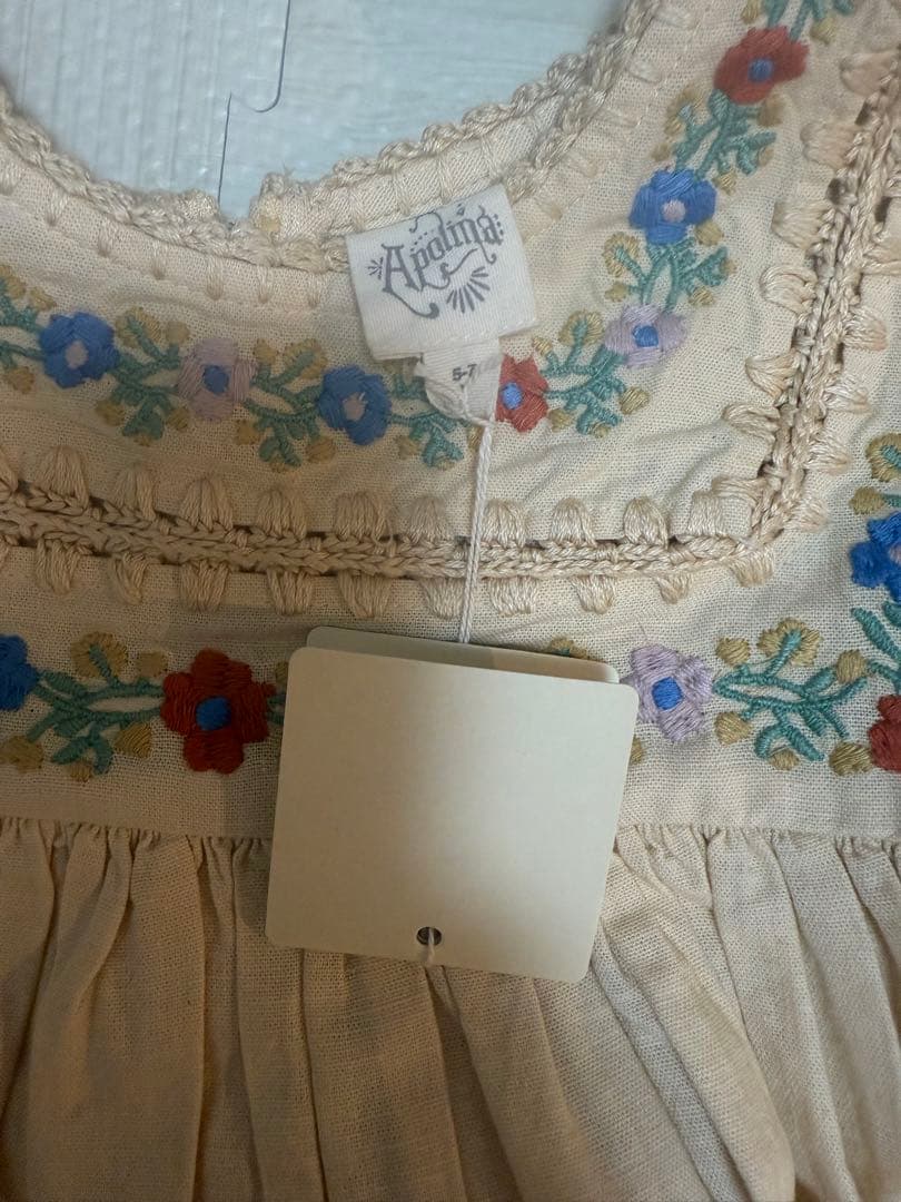 ワンピース Apolina Patsy Dress - Milk 5-7Y