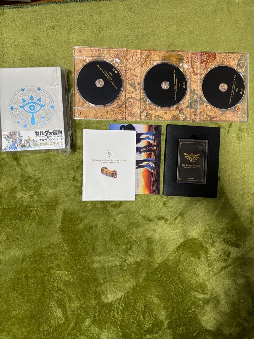 ゼルダの伝説ブレス オブ ザ ワイルドオリジナルサウンドトラック初回限定生産盤