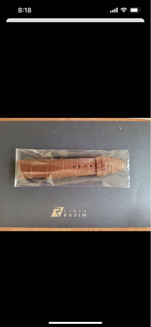 IWC ポルトギーゼ 尾錠用クロコダイルベルト 20mm　銀座RASIN