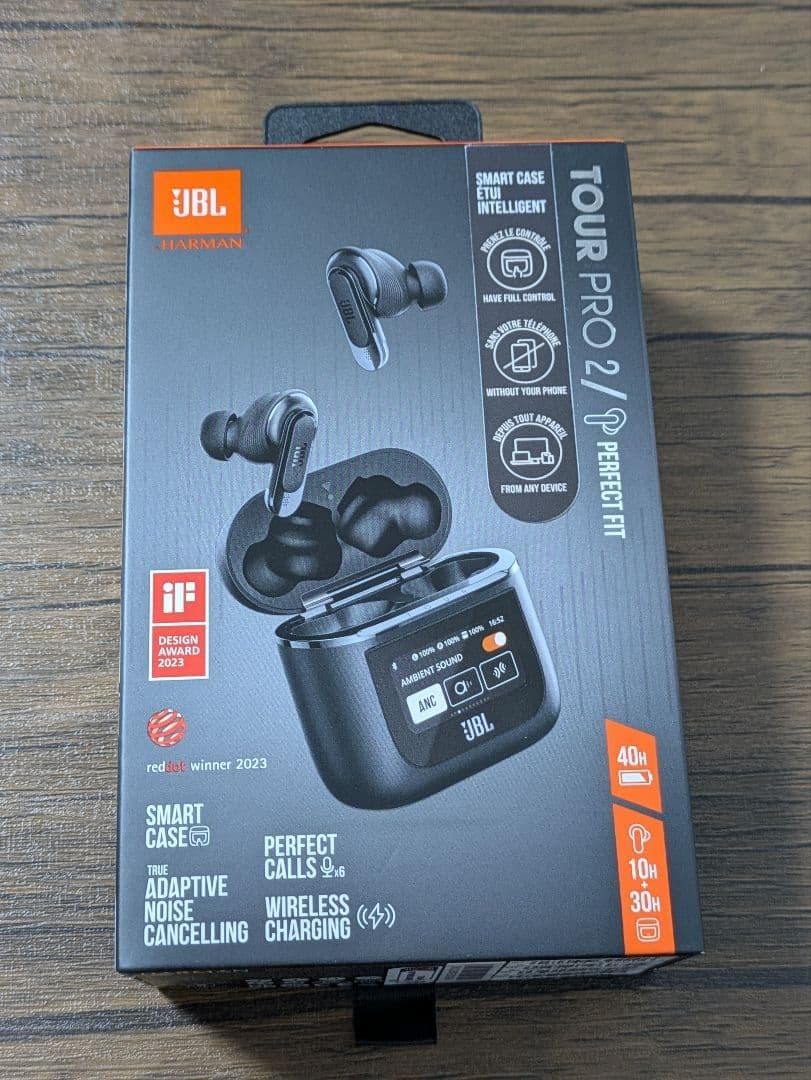 JBL TOUR PRO 2 ワイヤレスイヤホン ブラック