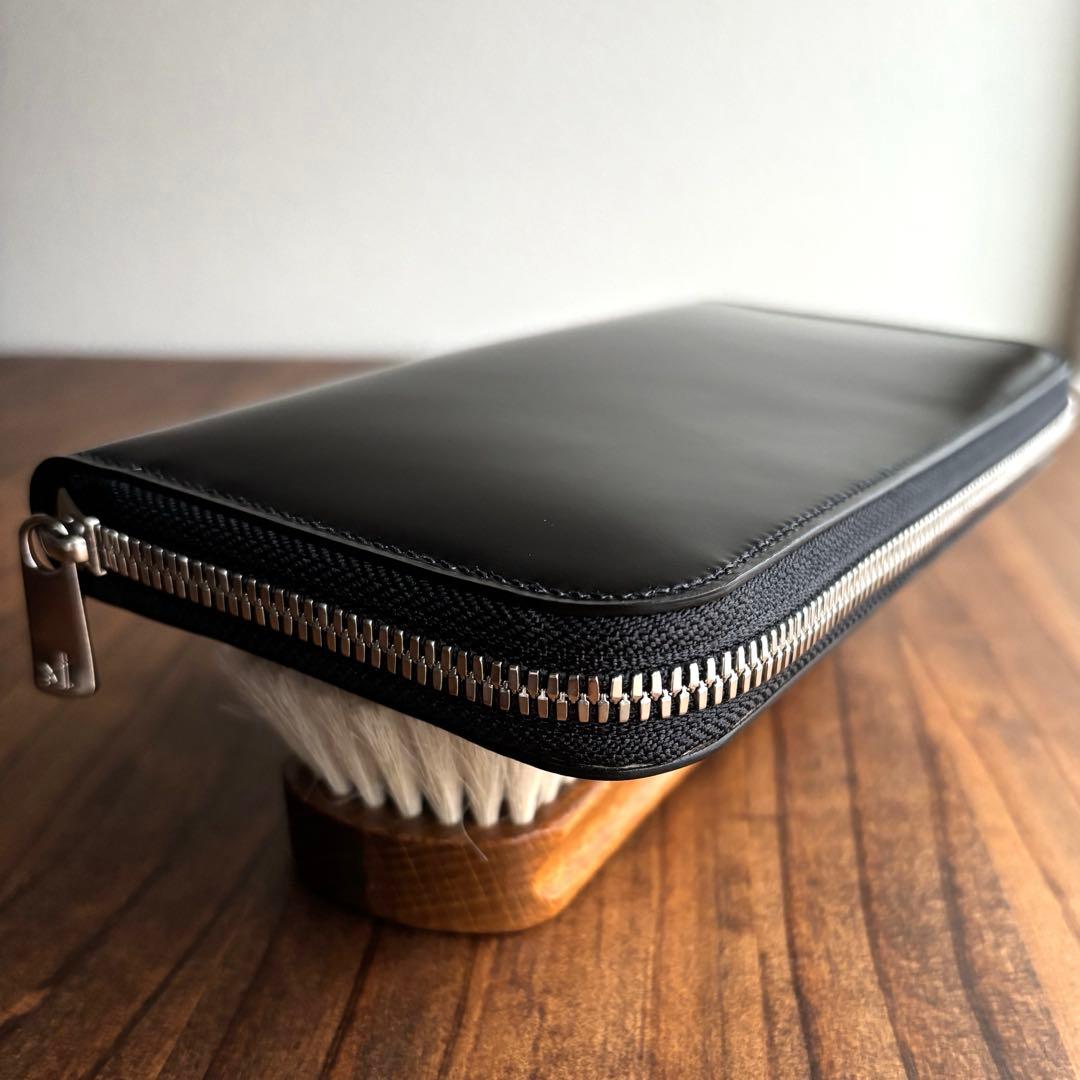 DAI様オーダー用 アニリンコードバン　ラウンドファスナー長財布