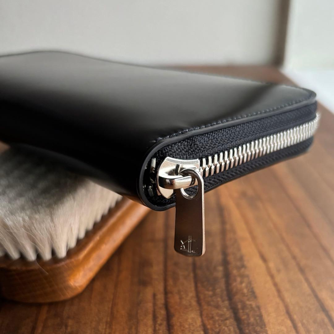 DAI様オーダー用 アニリンコードバン　ラウンドファスナー長財布