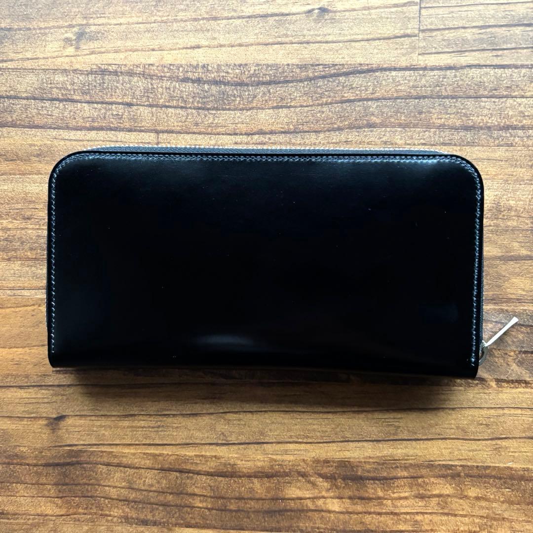 DAI様オーダー用 アニリンコードバン　ラウンドファスナー長財布